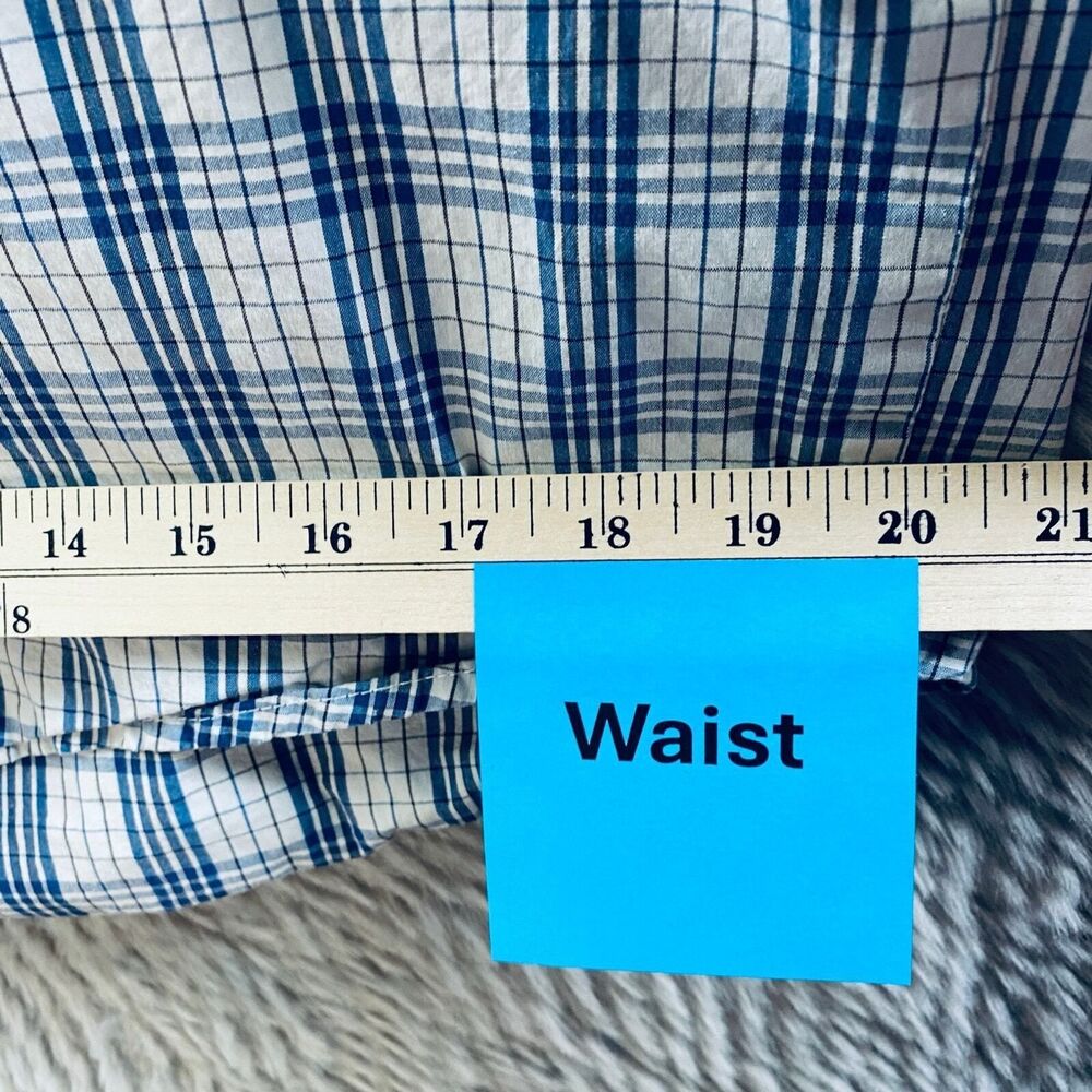 Wrangler Rugged Wear Men's Casual Button Down Plaid Long Sleeve Shirt Medium - Picture 7 of 11